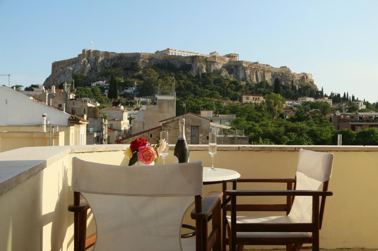 Prestige Penthouse - Breathtaking Parthenon Views In Plaka Leilighet Athen Eksteriør bilde