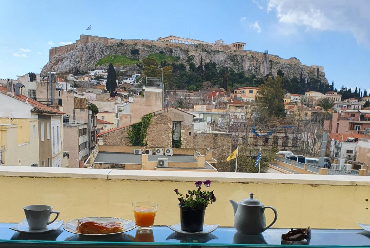 Prestige Penthouse - Breathtaking Parthenon Views In Plaka Leilighet Athen Eksteriør bilde