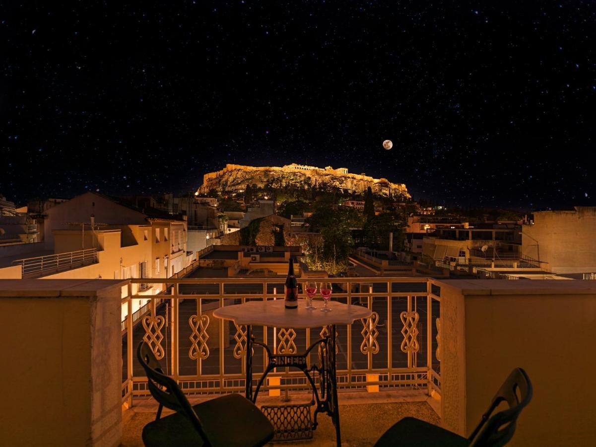 Prestige Penthouse - Breathtaking Parthenon Views In Plaka Leilighet Athen Eksteriør bilde