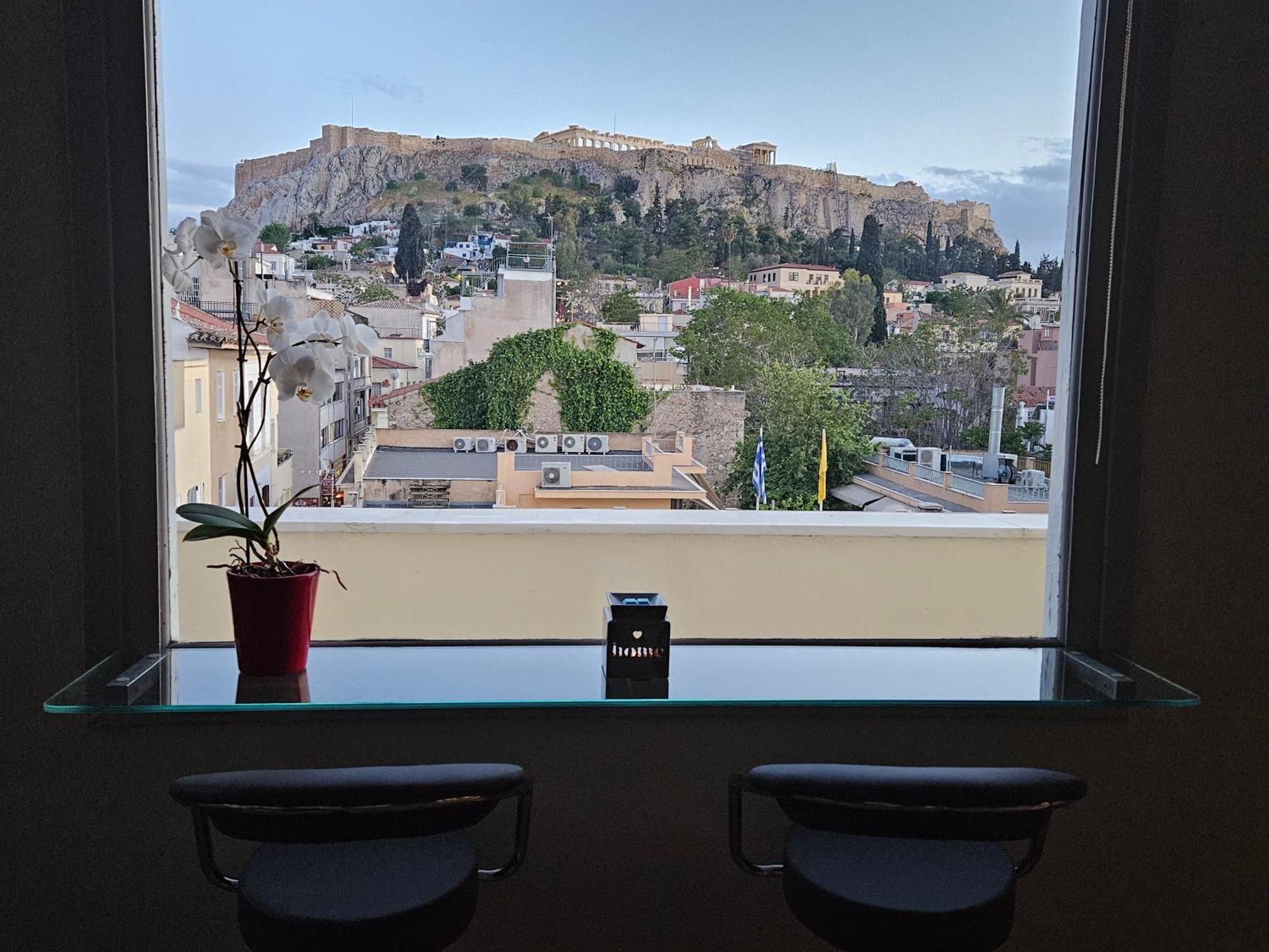 Prestige Penthouse - Breathtaking Parthenon Views In Plaka Leilighet Athen Eksteriør bilde