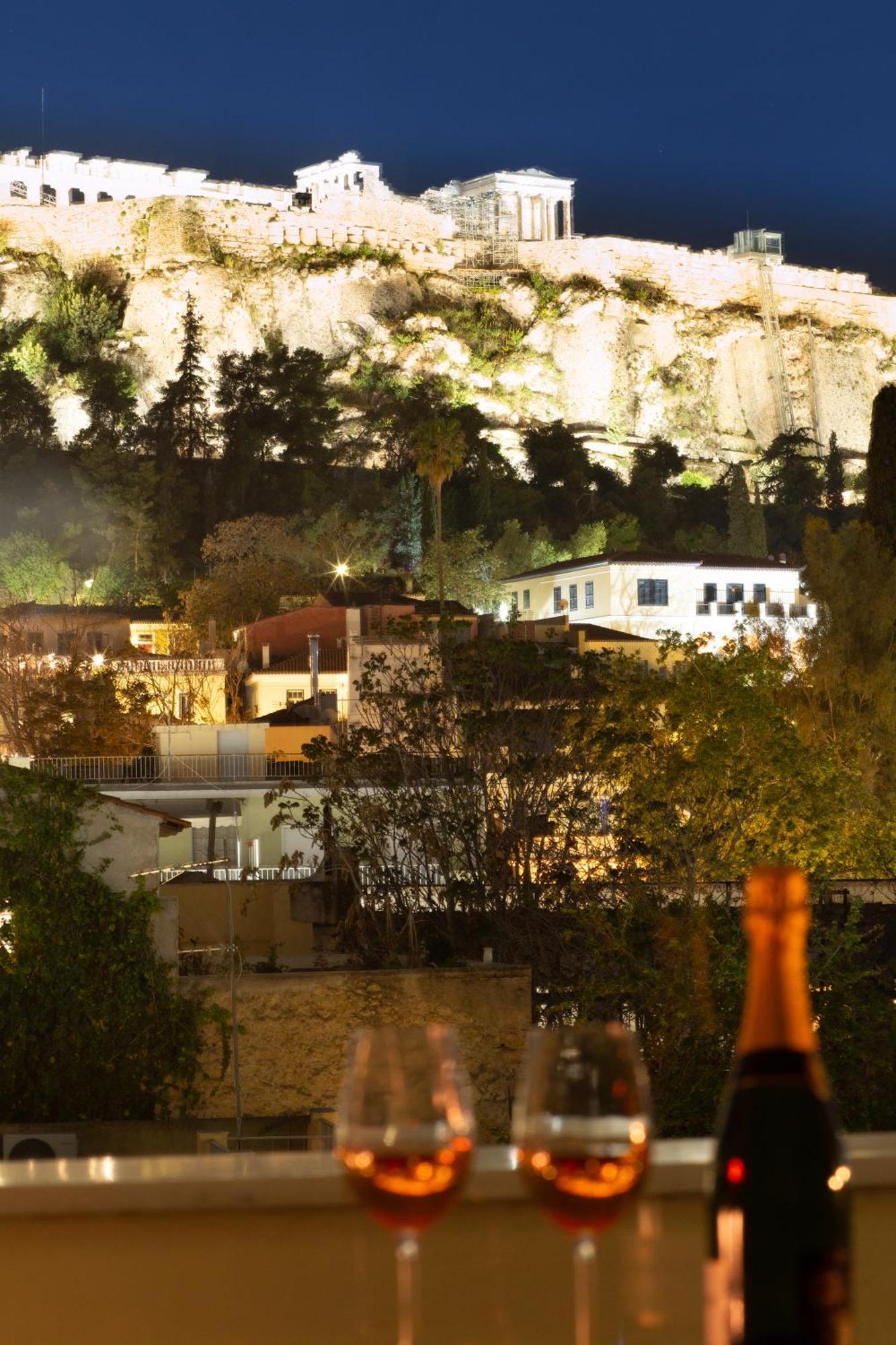 Prestige Penthouse - Breathtaking Parthenon Views In Plaka Leilighet Athen Eksteriør bilde